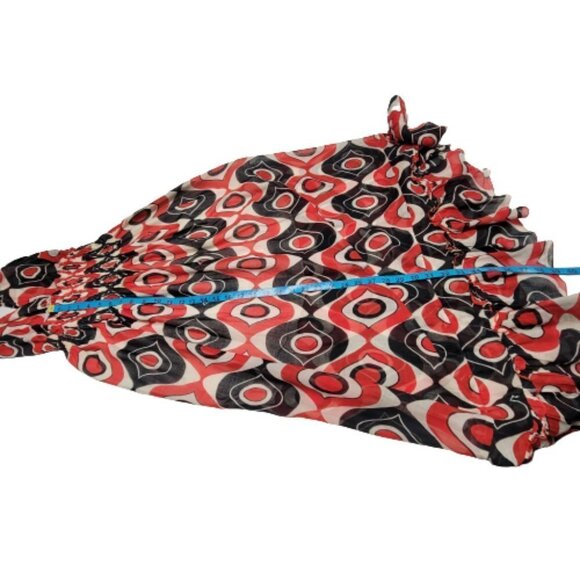 HALTER Tie Cotton Summer Midi Maxi Dress Size S/M - Picture 6 of 14